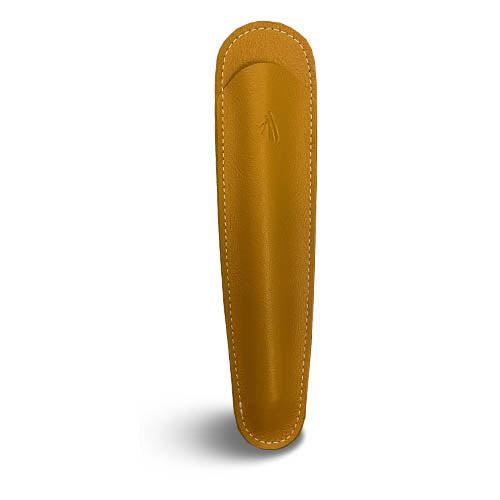 RCF Grand Fourreau Stylo Riviera-Étui à Stylos-Récife-Safran-Papeterie du Dôme