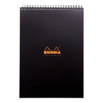 RHD Active Bloc Spirale A4 5X5 Noir 160p-Bloc-Rhodia-Papeterie du Dôme