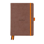 RHD Goalbook Carnet Rigide A5 Dots-Carnet-Rhodia-Chocolat-Papeterie du Dôme