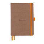 RHD Goalbook Carnet Rigide A5 Dots-Carnet-Rhodia-Taupe-Papeterie du Dôme