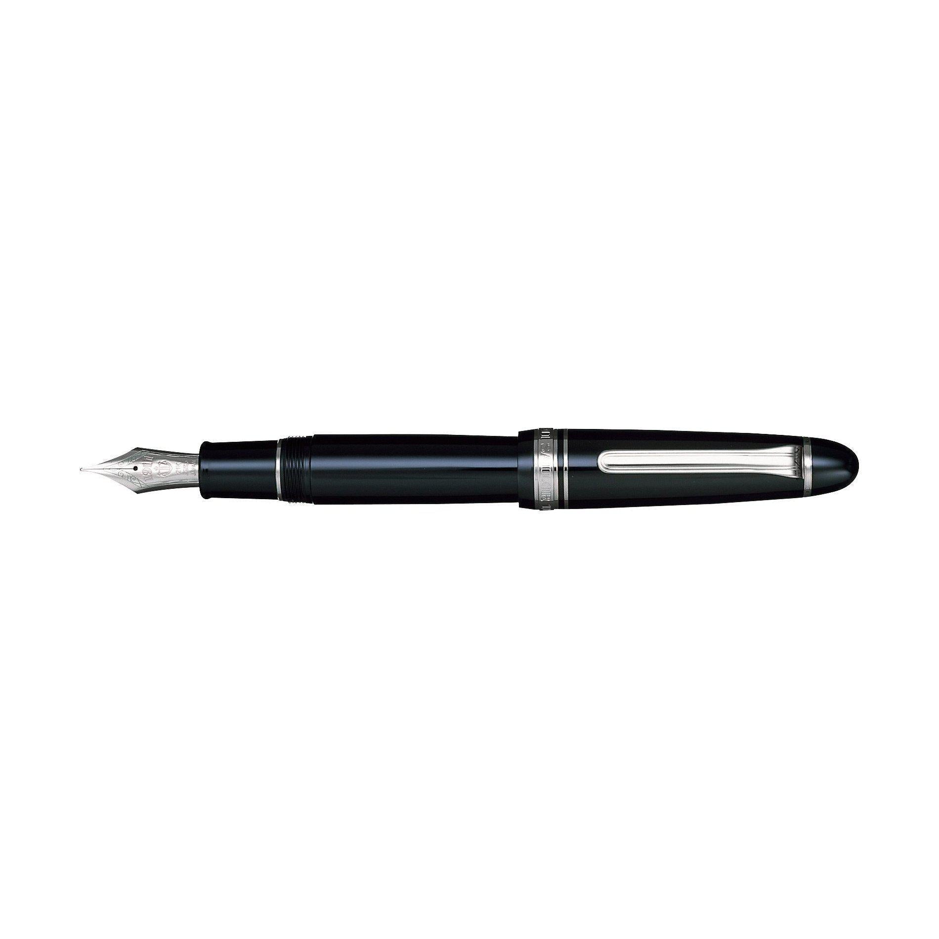 SLR 1911 Large Noir Rhodié Stylo Plume-Stylo Plume-Sailor-Papeterie du Dôme