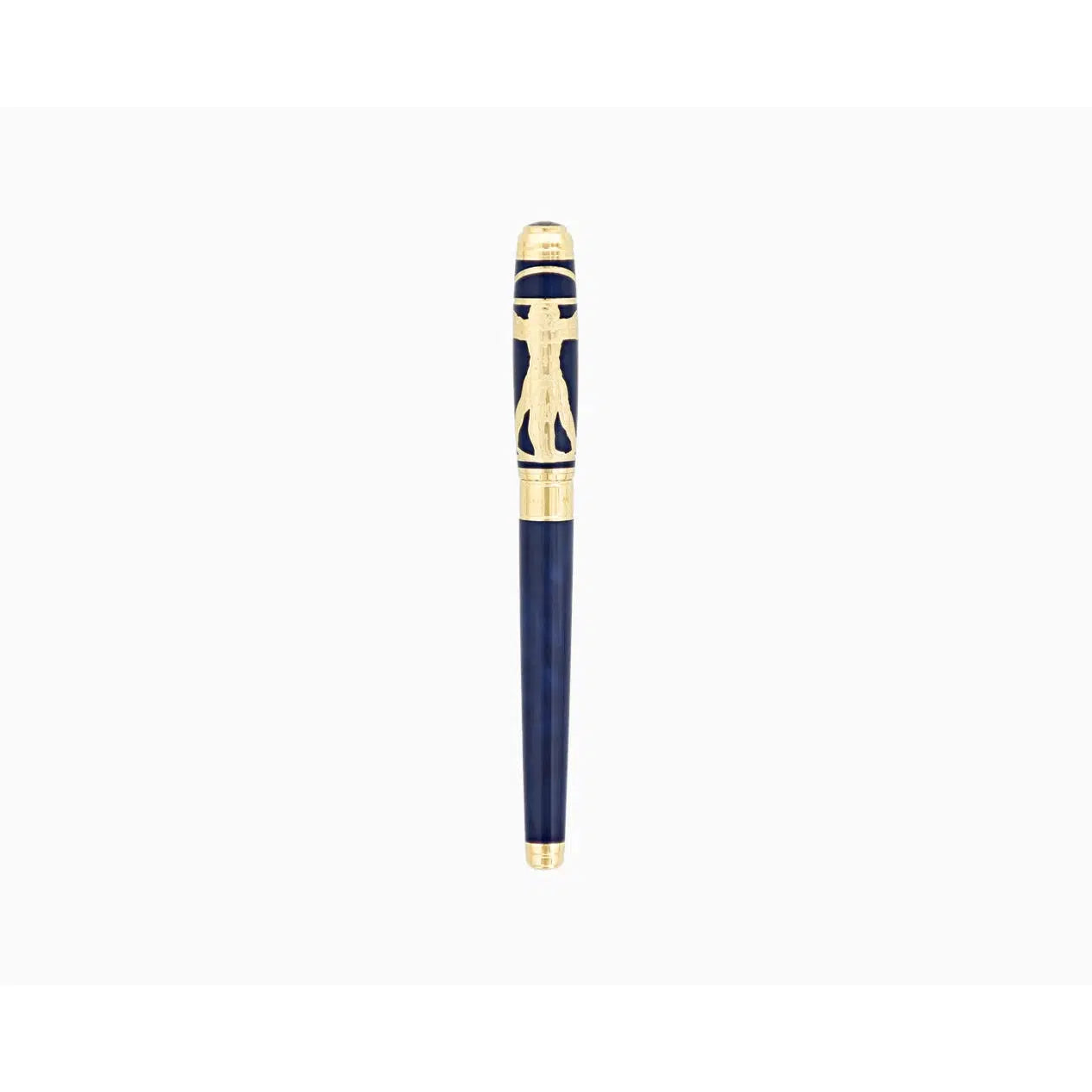 STD D Line Homme de Vitruve Prestige Bleu Plume-Stylo Plume-S.T. Dupont-Papeterie du Dôme