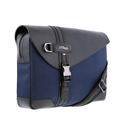 STD Défi Sac Messenger Bleu Noir-Porte Document-S.T. Dupont-Papeterie du Dôme