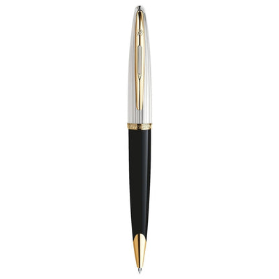 Stylo Bille Waterman Carène Deluxe Noir Doré-Stylo Bille-Waterman-Papeterie du Dôme