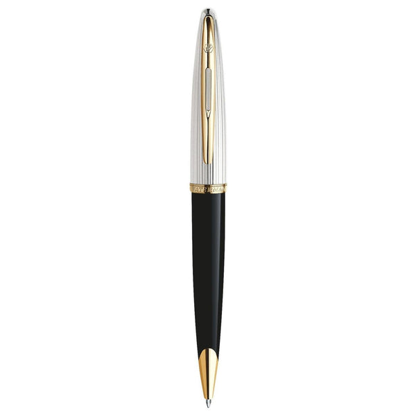 Stylo Bille Waterman Carène Deluxe Noir Doré-Stylo Bille-Waterman-Papeterie du Dôme