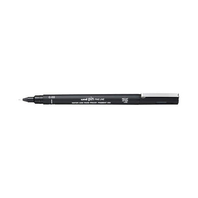 Stylo Feutre Uni-ball UNI Feutre Pin-Stylo Feutre-Uni-ball-0.03 mm-Noir-Papeterie du Dôme