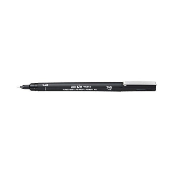 Stylo Feutre Uni-ball UNI Feutre Pin-Stylo Feutre-Uni-ball-0.03 mm-Noir-Papeterie du Dôme