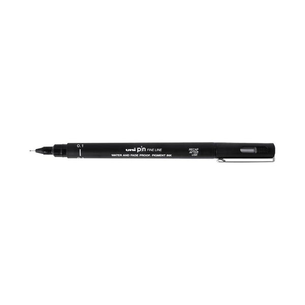 Stylo Feutre Uni-ball UNI Feutre Pin-Stylo Feutre-Uni-ball-0.1 mm-Noir-Papeterie du Dôme