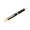 PLT Capless Golden Attributes Black Fountain Pen