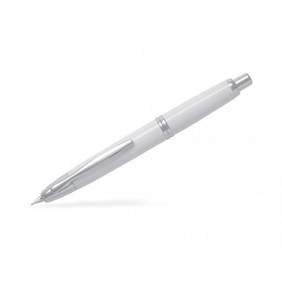 Stylo Plume Pilot Capless Attributs Rhodiés Blanc-Stylo Plume-Pilot-Papeterie du Dôme