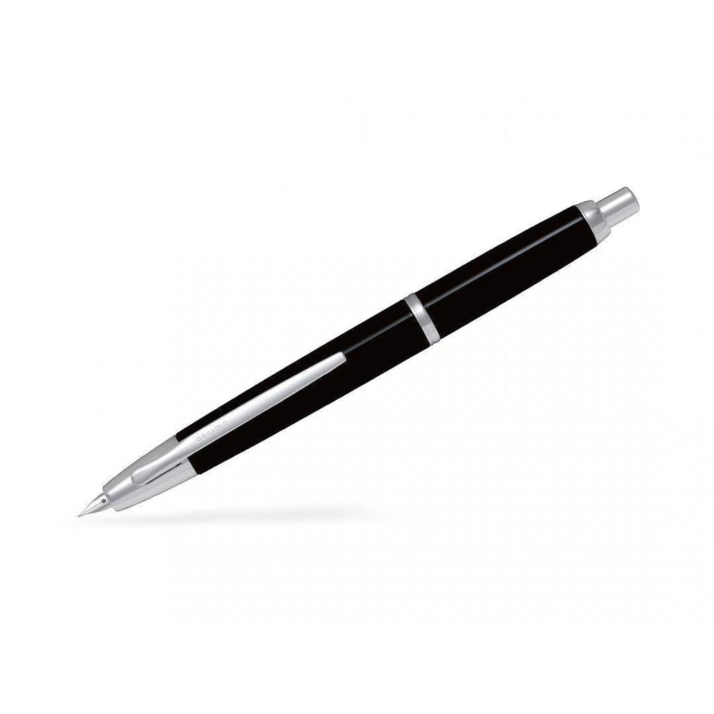 Stylo Plume Pilot Capless Décimo Noir-Stylo Plume-Pilot-Papeterie du Dôme