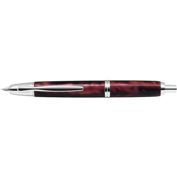 Stylo Plume Pilot Capless SE Attributs Rhodié Rouge-Stylo Plume-Pilot-Papeterie du Dôme