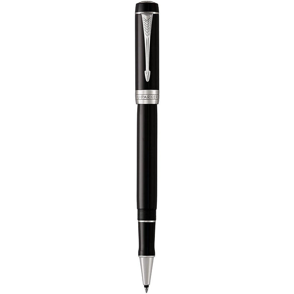 Stylo Roller Parker Duofold Noir CT-Stylo Roller-Parker-Papeterie du Dôme