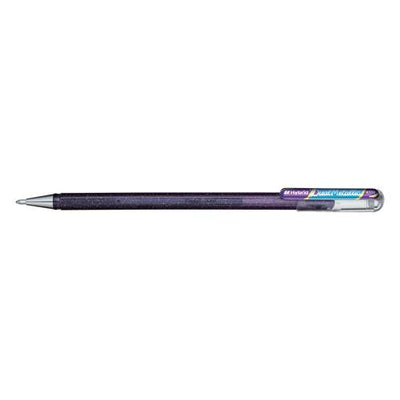Stylo Roller Pentel DualMetallic K110-Stylo Roller-Pentel-Violet + Bleu métallique-Papeterie du Dôme
