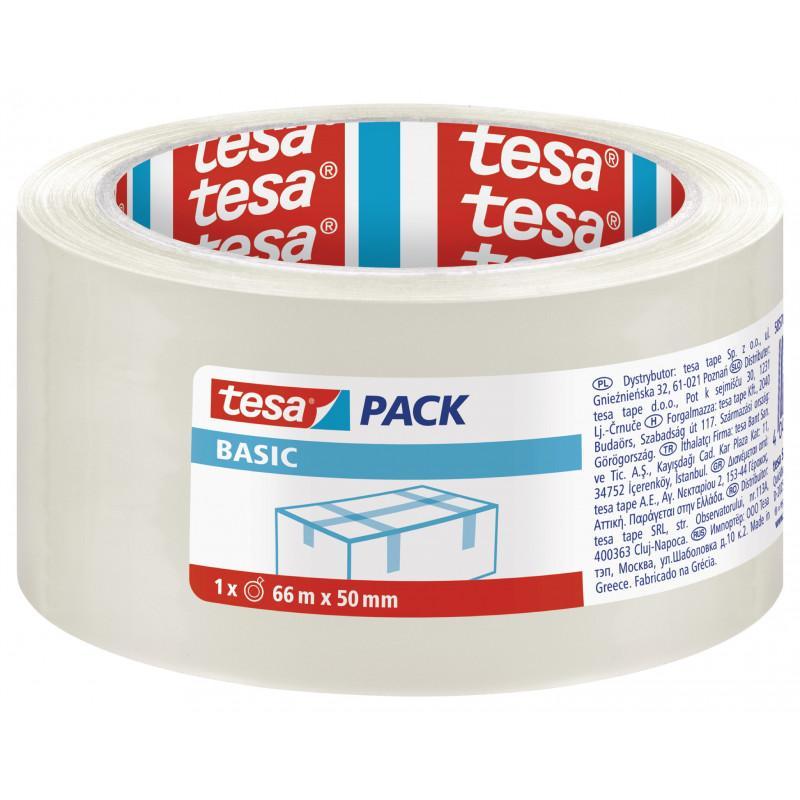 TESA Scotch Emballage Transparent 66m-Ruban Adhésif-Tesa-Papeterie du Dôme