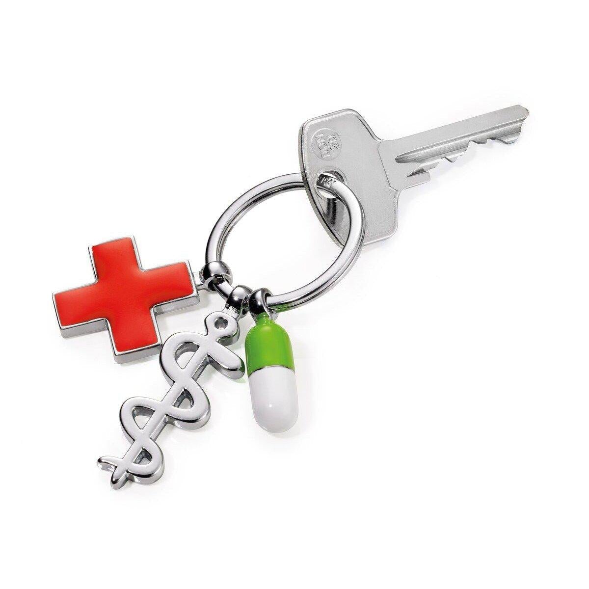 TRK Porte Clés "Get Well"-Porte Clés-Troika-Papeterie du Dôme