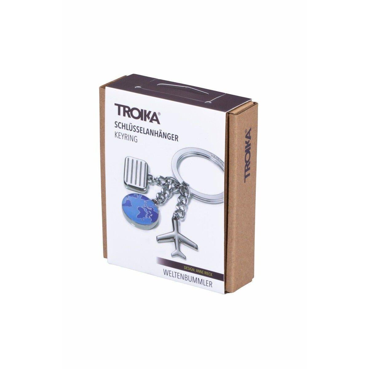 TRK Porte Clés "Voyage"-Porte Clés-Troika-Papeterie du Dôme