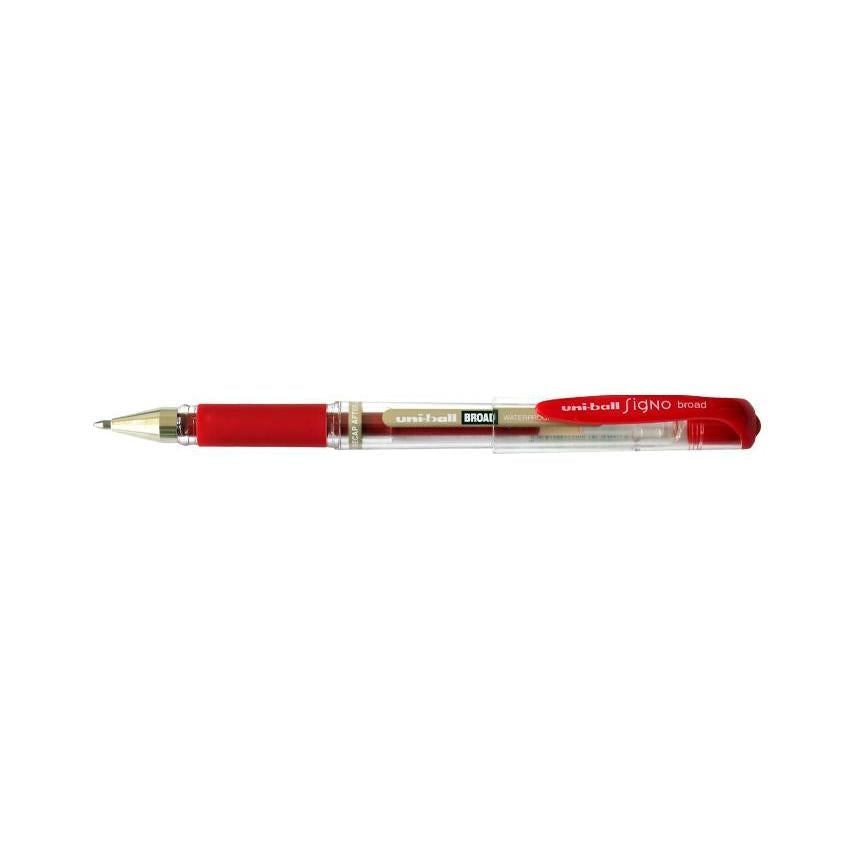 UNI Roller Signo Broad-Stylo Roller-Uni-ball-Rouge-Papeterie du Dôme